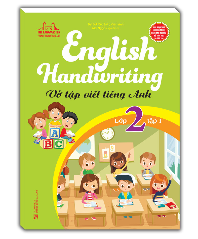English Handwriting - Vở tập viết tiếng anh lớp 2 tập 1