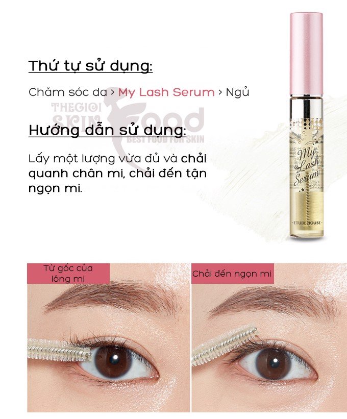 Tinh Chất Dưỡng Mi Etude House My Lash Serum