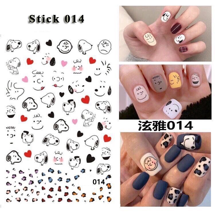 Stick dán móng cute cho mùa hè 2021