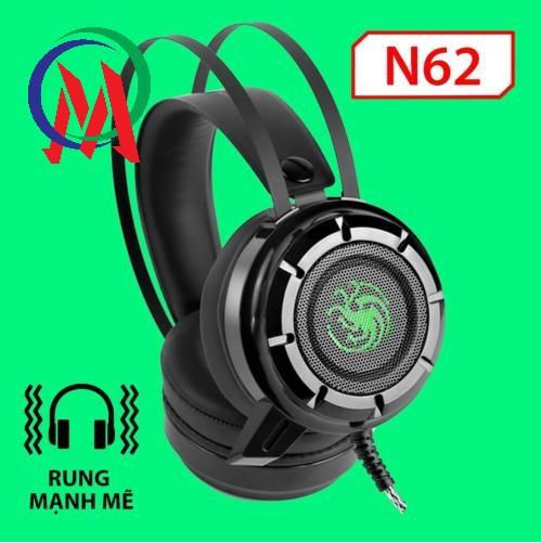 [HCM][Tai nghe chuyên game câm thanh cực hay] Tai Nghe EXAVP N62 LED + Rung