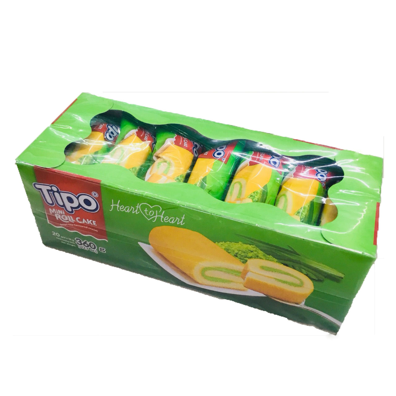 Bánh Bông Lan Cuộn Cốm 360g