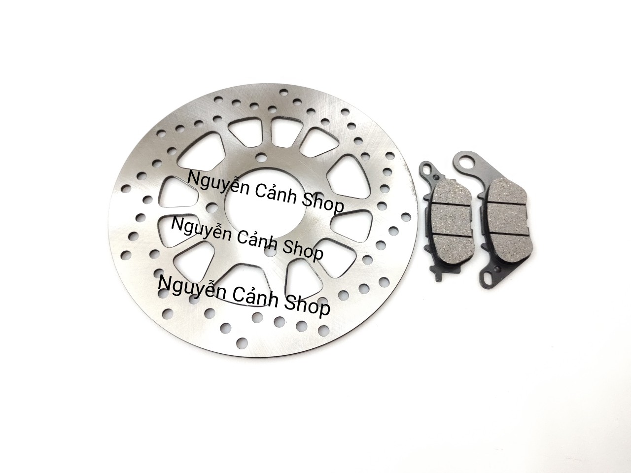 Sirius 110 4-Hole Brake Disc with Brake Pads