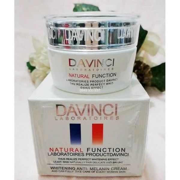 KEM DƯỠNG TRẮNG DA MỜ NAM DAVINCI 30gr