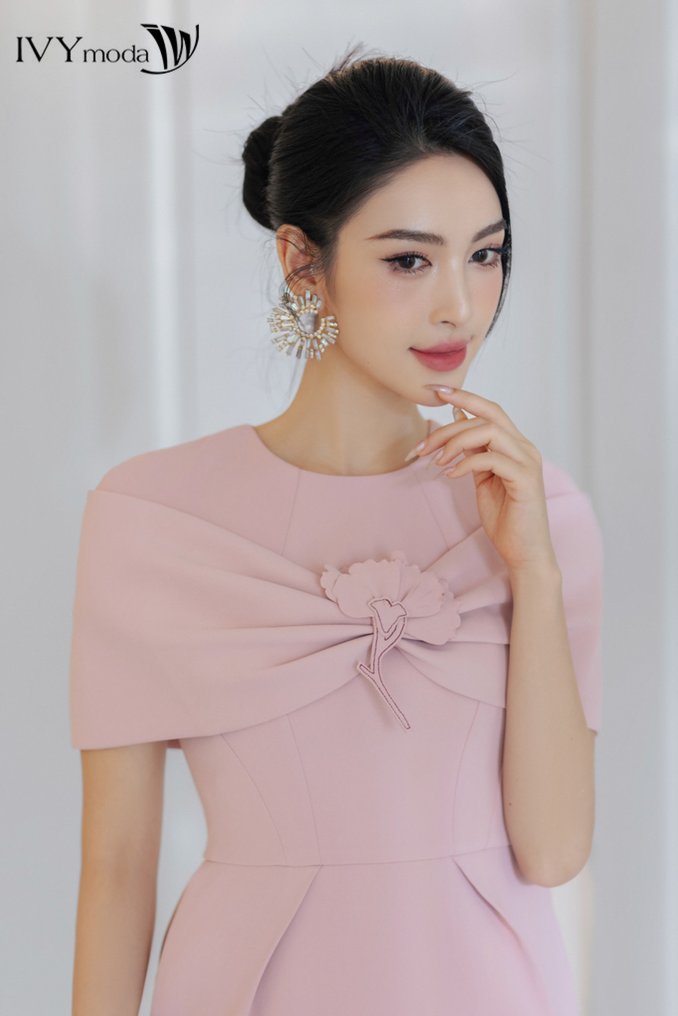 Đầm Tapta tay cape IVY moda MS 45S2764