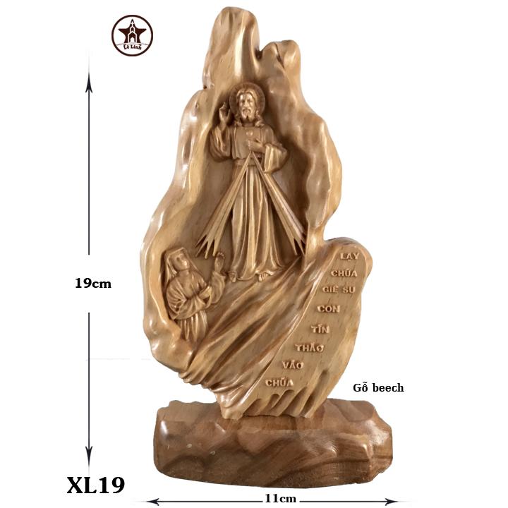 Tượng gỗ Công Giáo XL19