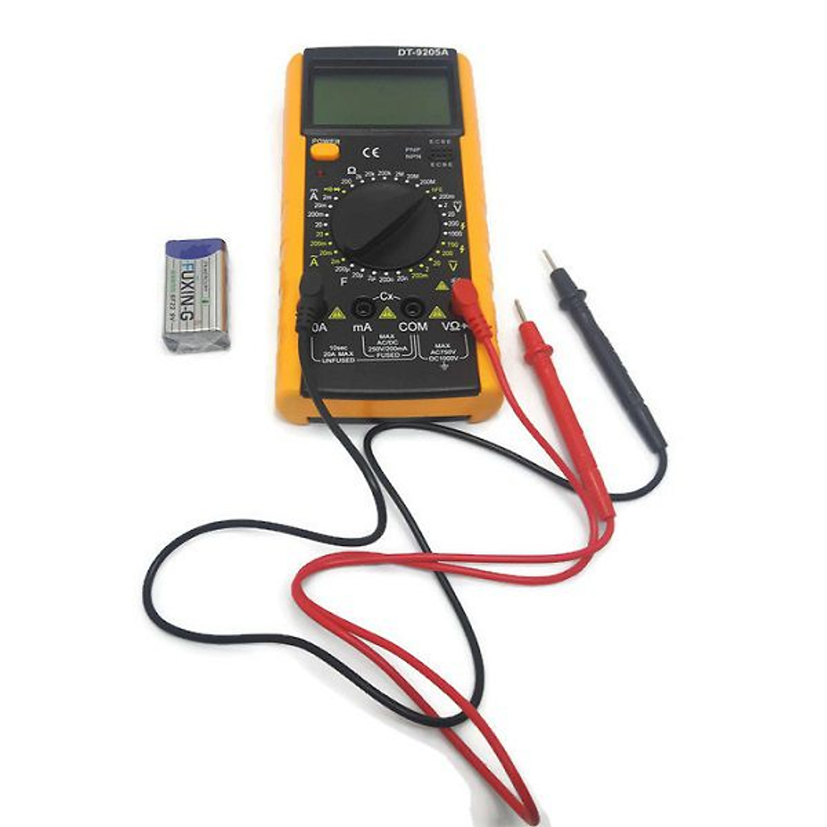 [CHÍNH HÃNG] Đồng hồ vạn năng DT9205A (kèm pin)