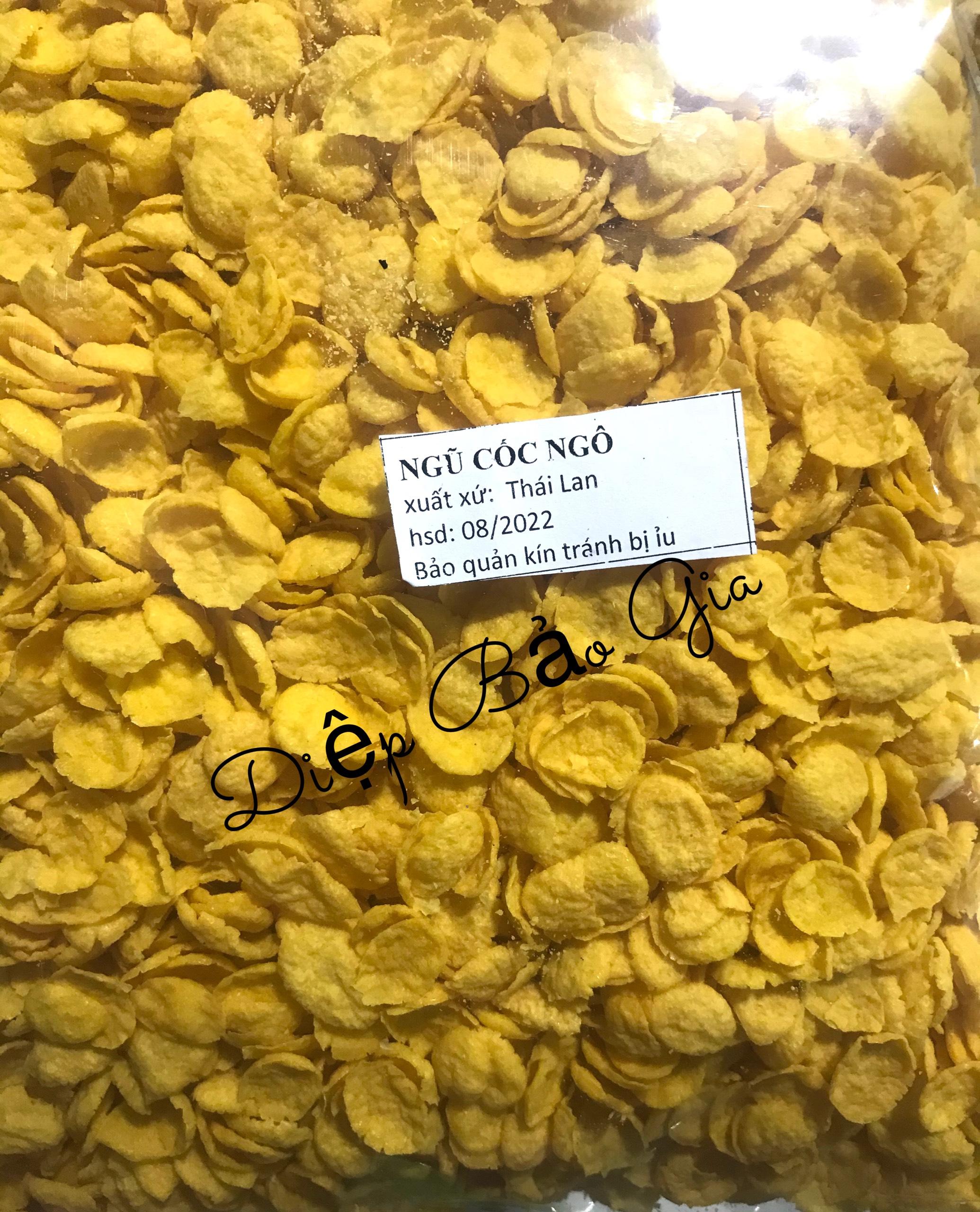 Ngũ cốc ngô/ Corn flake không đường 500g
