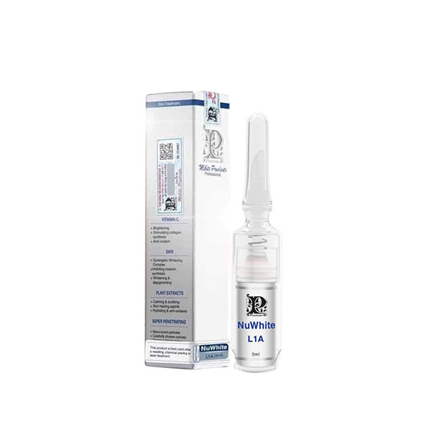 Kem làm hồng môi BioWhite L1A Nuwhite lọ 5ml Prudente Professional Mỹ khử thâm môi Vala Beauty dưỡng môi hồng môi tự nhiện