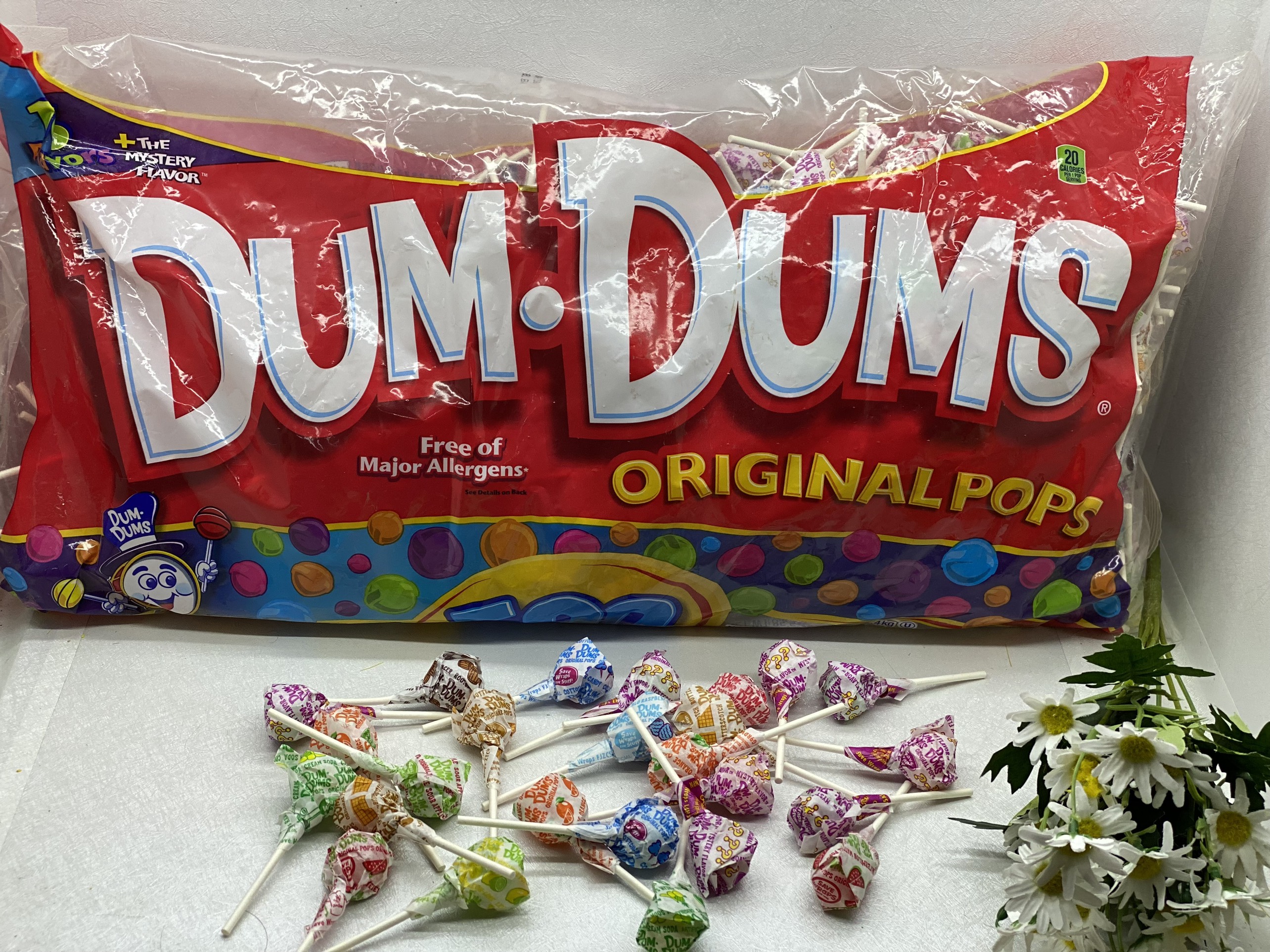 Kẹo mút hoa quả Dum-Dums - Mỹ