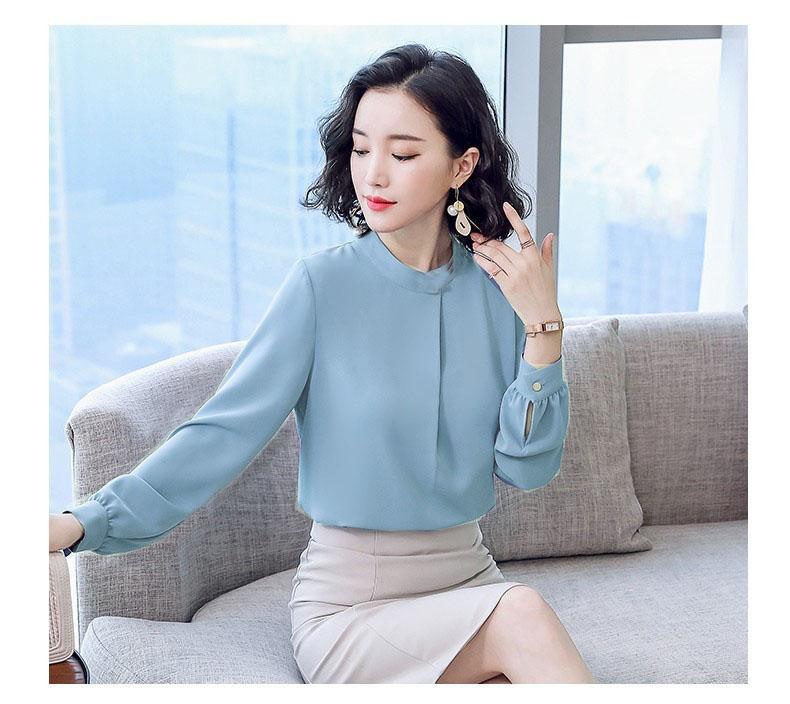[HCM]Áo Cổ Trụ Xếp Ly Nana