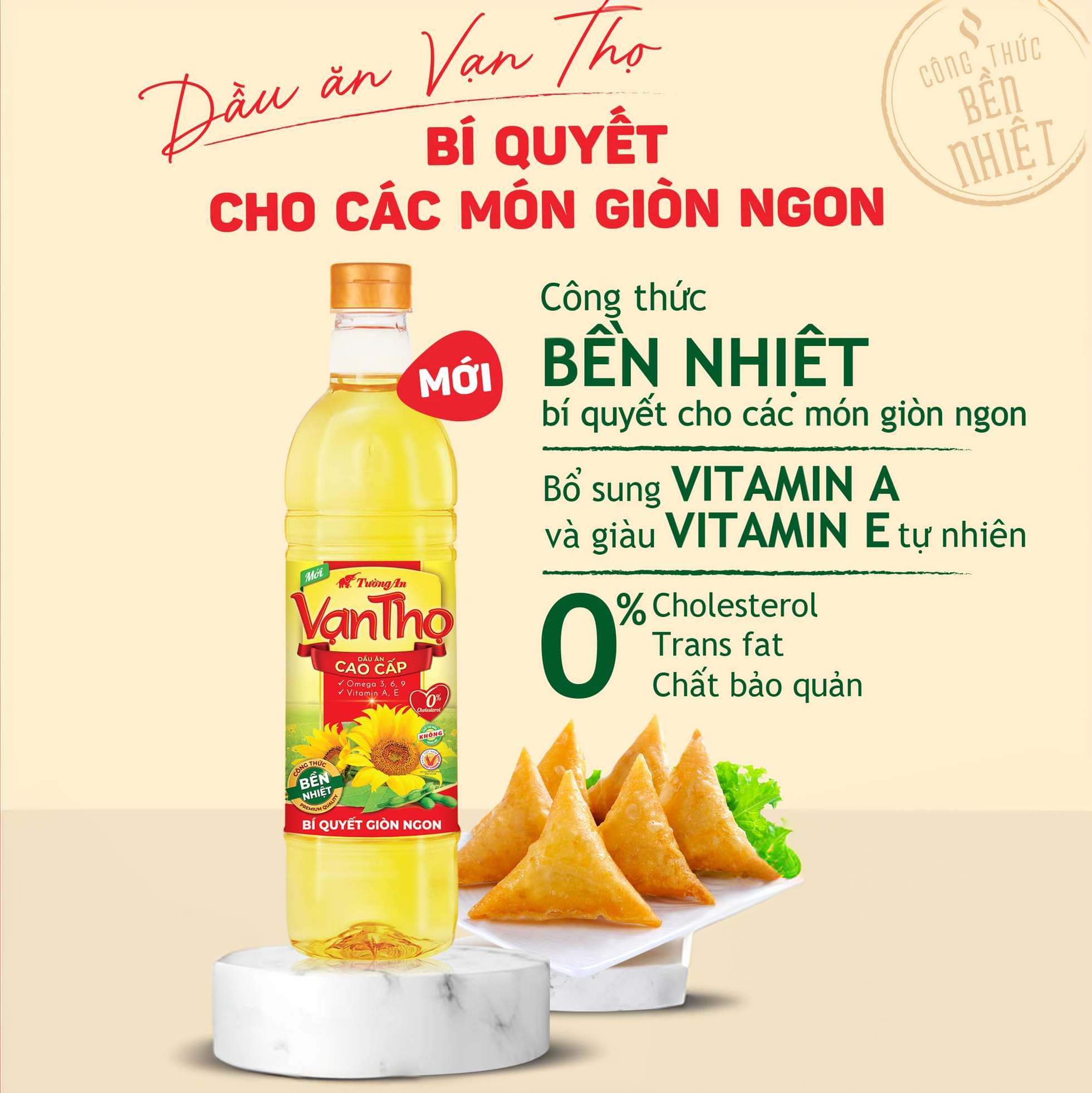 Dầu Ăn Cao Cấp Vạn Thọ 1L