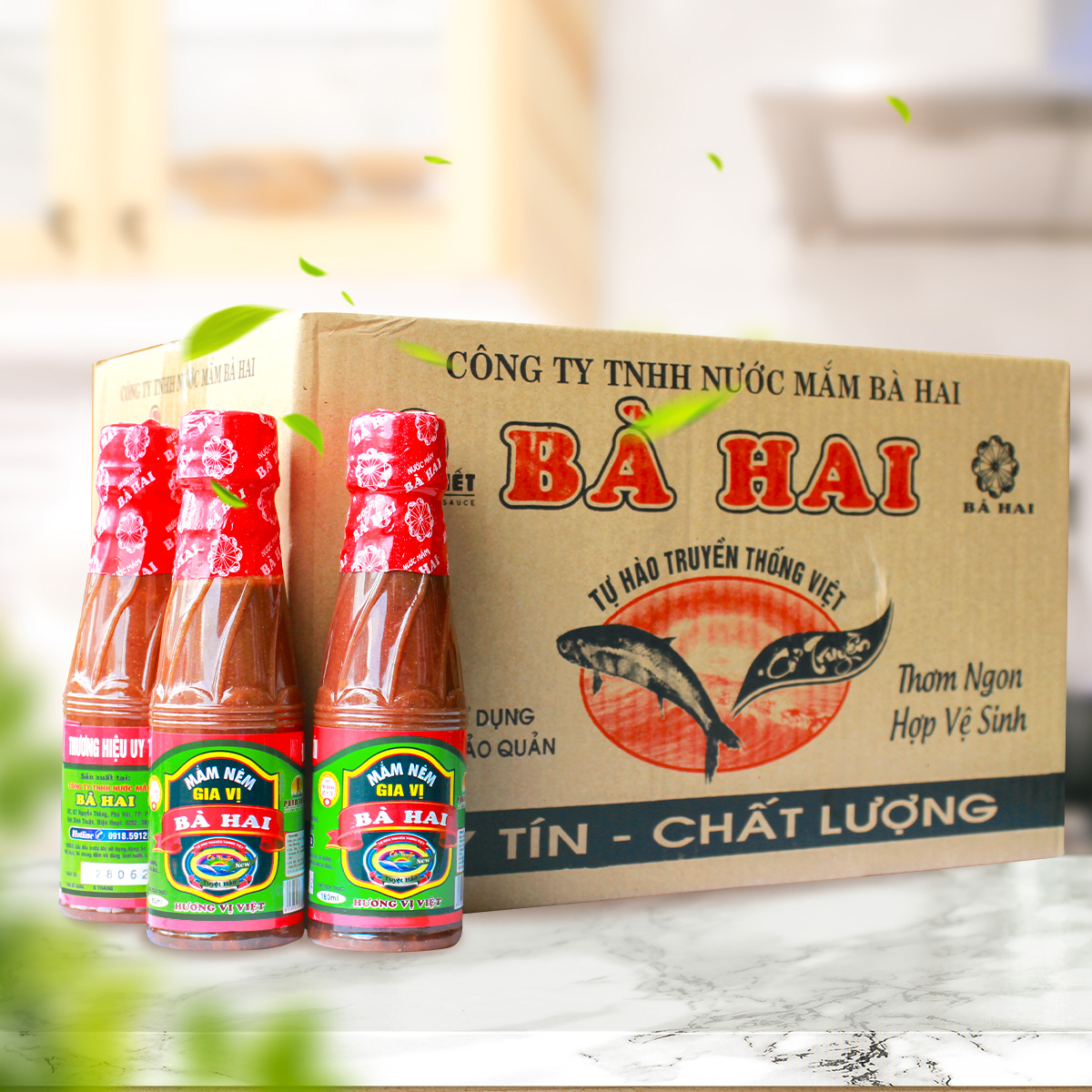 Mắm nêm gia vị BÀ HAI Phan Thiết 180 ml