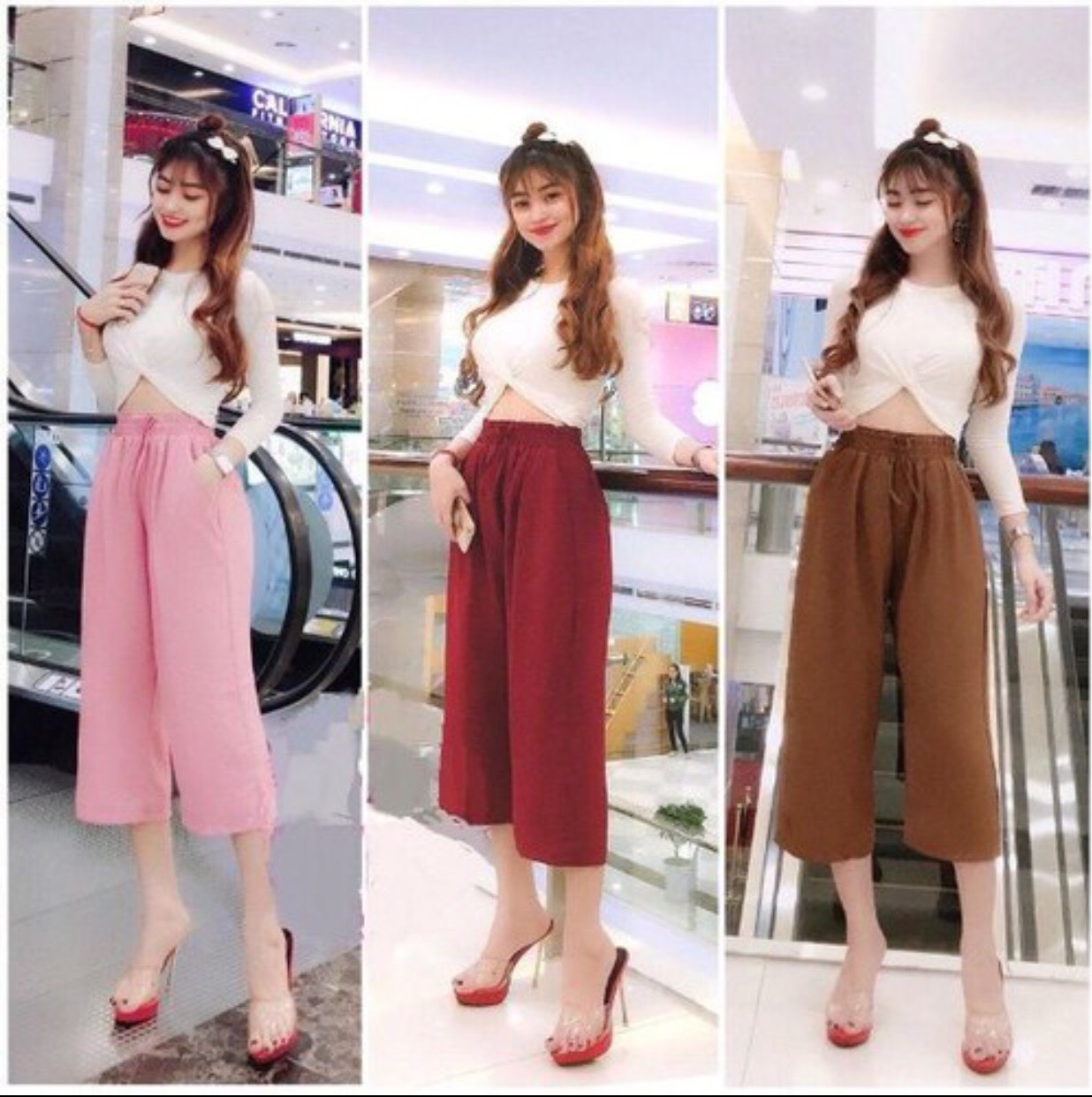 QUẦN ĐŨI LỬNG ỐNG RỘNG FREESIZE 45-60KG