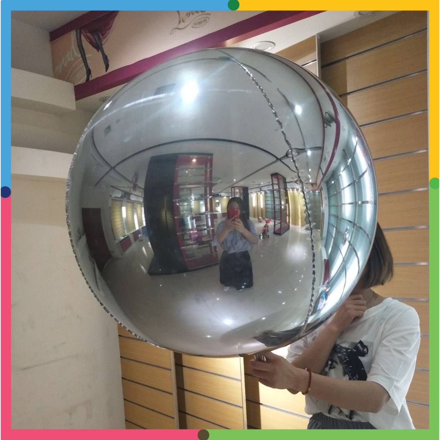Bóng tròn 4D trang trí sinh nhật RedDove