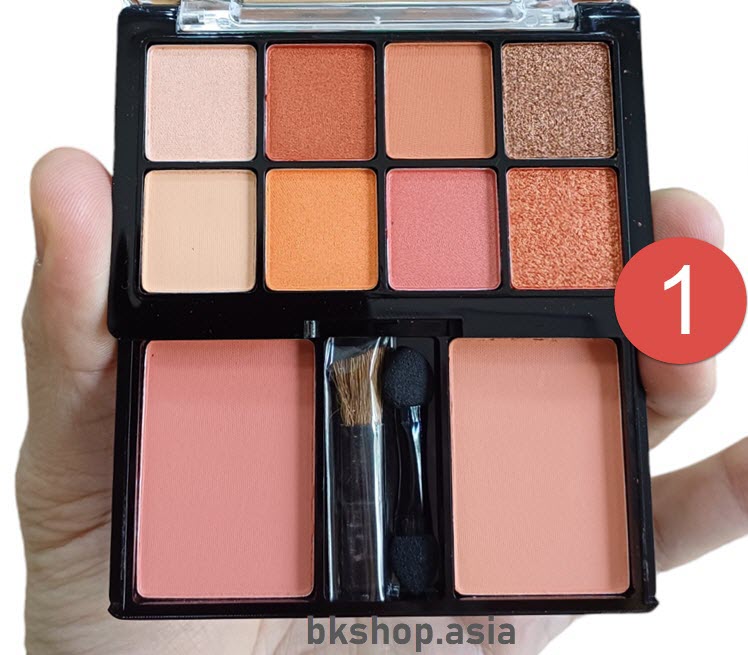 [Thái Lan] Set Phấn Mắt Và Má Hồng Odbo For Eye & Blush ODS01
