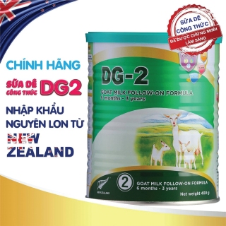 [Chính Hãng - DATE 2021] Sữa Dê DG-2 New Zealand 400g thumbnail