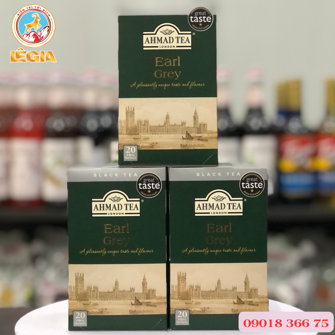 TRÀ AHMAD BÁ TƯỚC 40G - AHMAD EARL GREY 40G