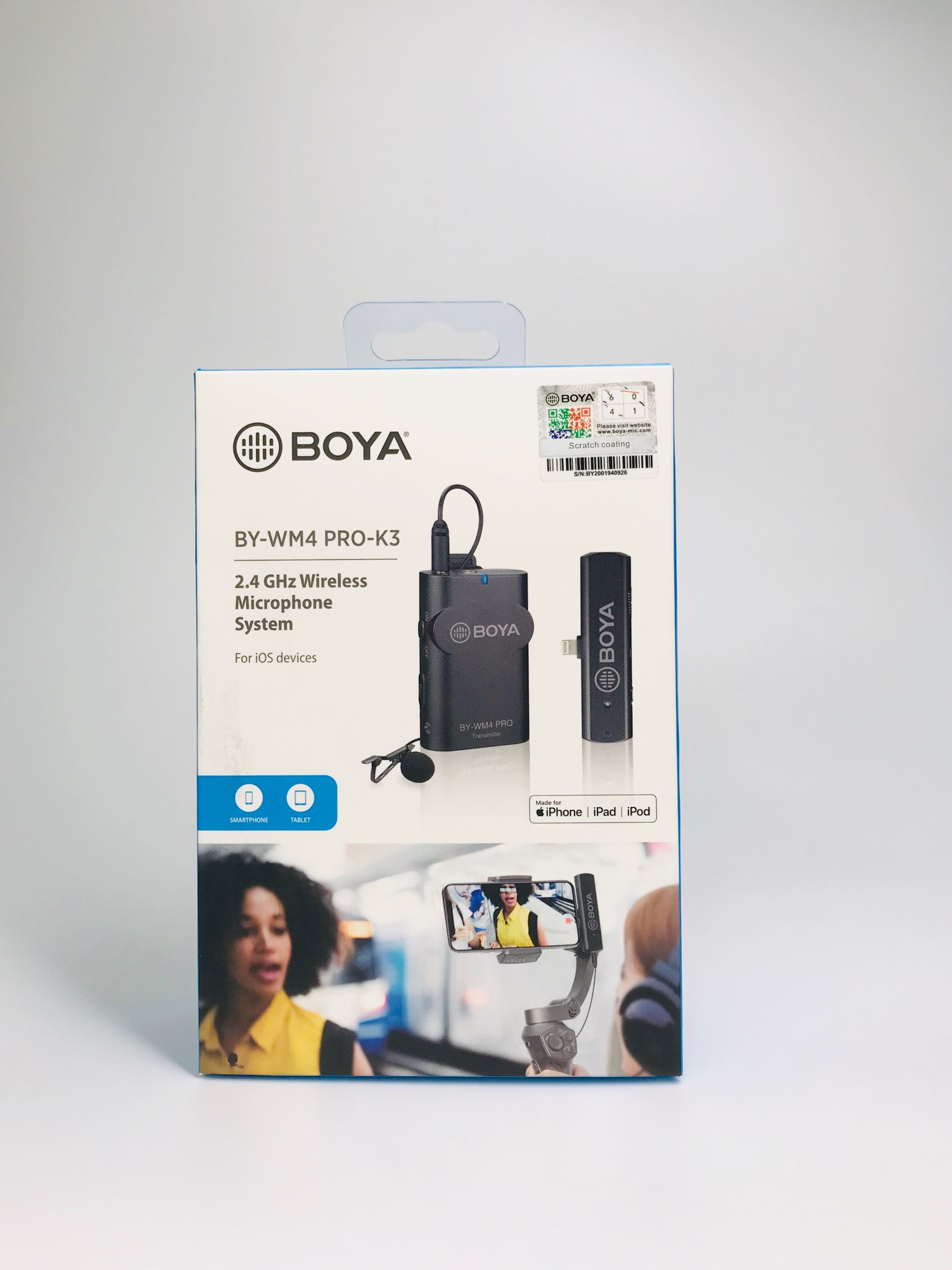 Micro thu âm boya by-wm4 pro k3