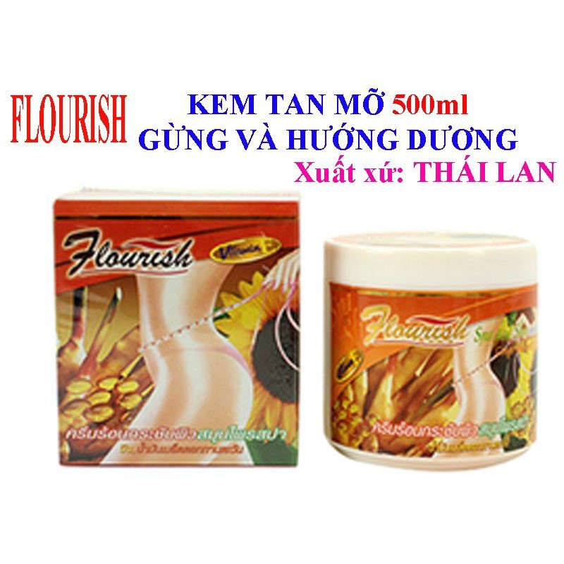 KEM TAN MỠ GỪNG ỚT THÁI LAN
