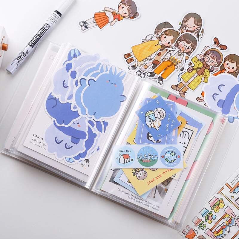 Album đựng ảnh, đựng sticker, sổ trữ sticker siêu tiện lợi Canarystore54