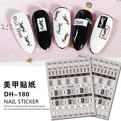 [HCM][Video Thực Tế] Nail Sticker - Dán Móng Tay - Bộ Sưu Tập Thương Hiệu