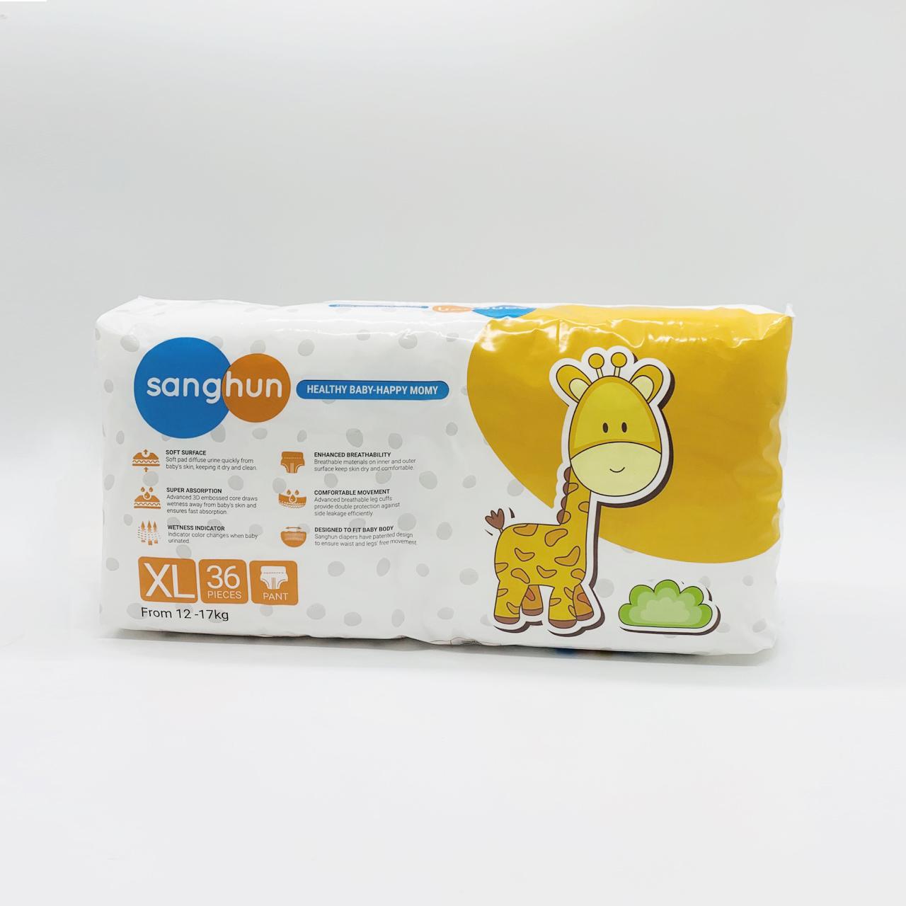Bỉm – Tã quần Sanghun cho bé (6-23kg)