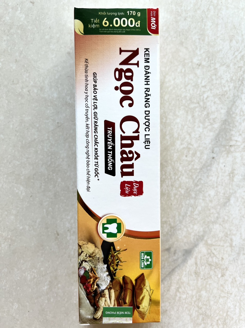 Kem đánh răng dược liệu Ngọc Châu
