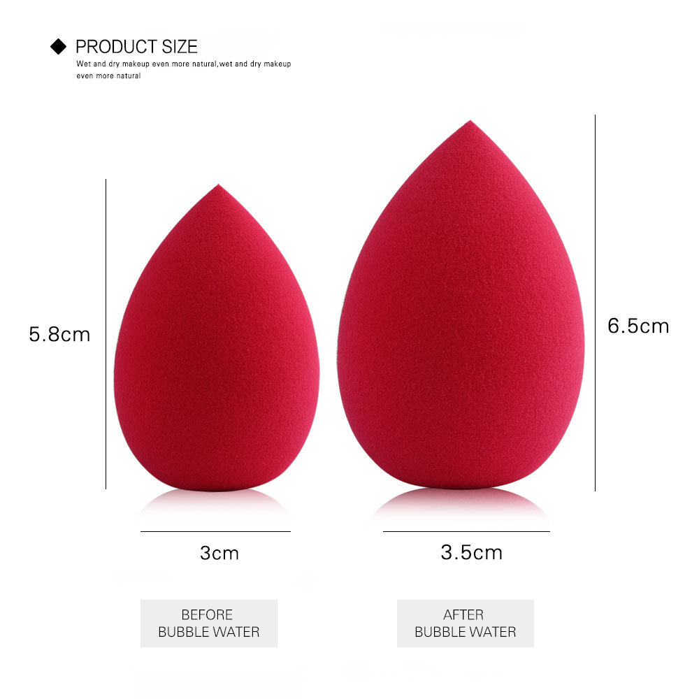 MAANGE Một giọt nước hình dạng Sponge Puff nhiều màu tùy chọn làm đẹp trứng