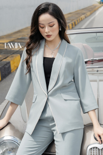 Áo vest nữ 1 lớp tay lỡ Lamia Design LE099 (1 BỘ) thumbnail