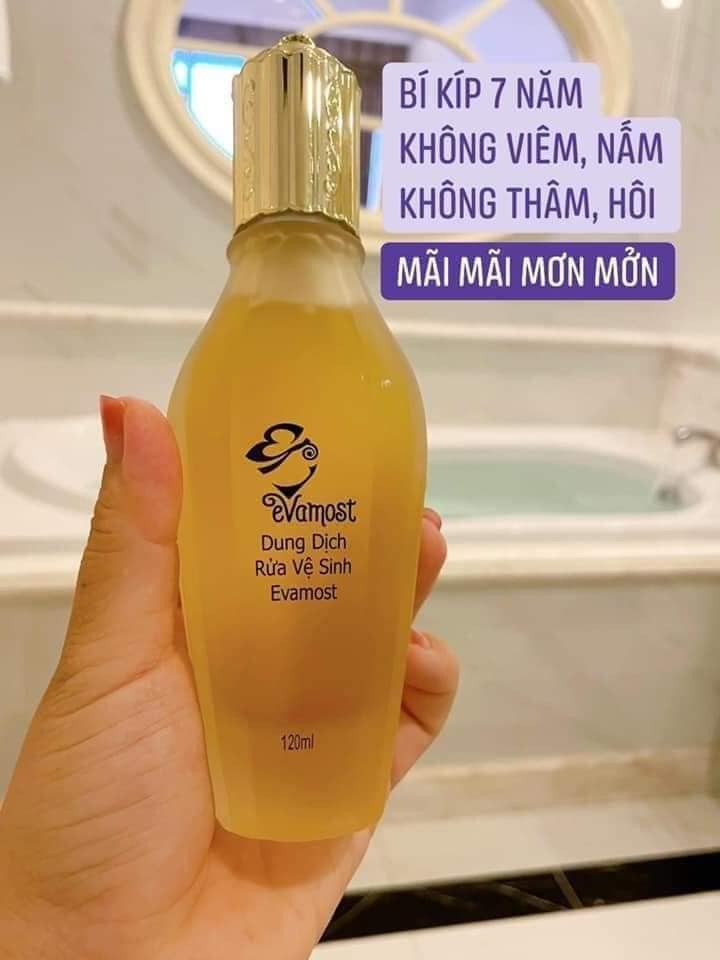 DUNG DỊCH VỆ SINH EVAMOST (hàng chính hãng - nguyên tem )