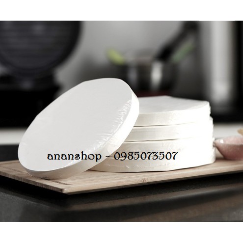 Giấy nến tròn cắt sẵn 19cm