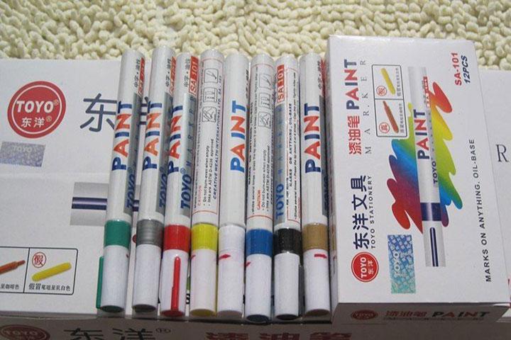 Bút vẽ lốp cho xe trang trí, phong cách ( xanh lá )