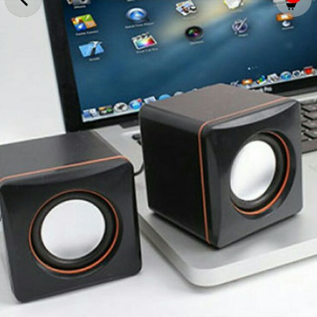 Bộ 2 loa nghe nhạc xí ngầu mini 2.0 cực hay, jack 3.5