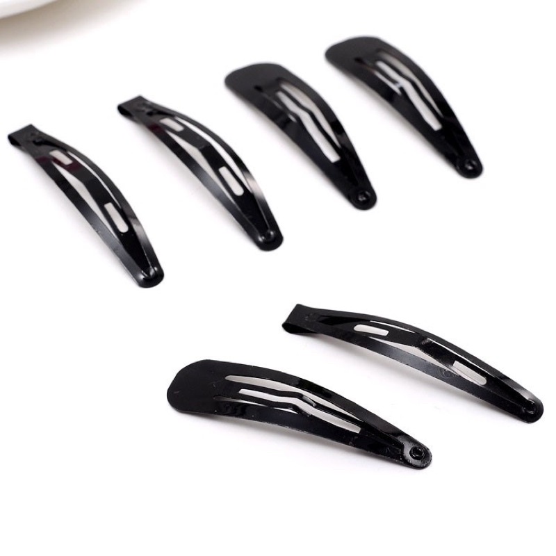 Kẹp tóc mái bật bấm dài 8cm/7cm