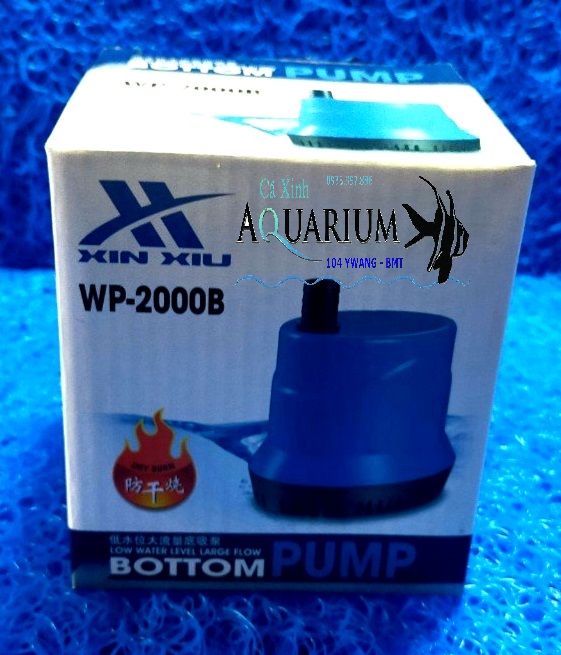 Bơm hút đáy xinxiu wp-2000b - máy bơm hút đáy 360 độ