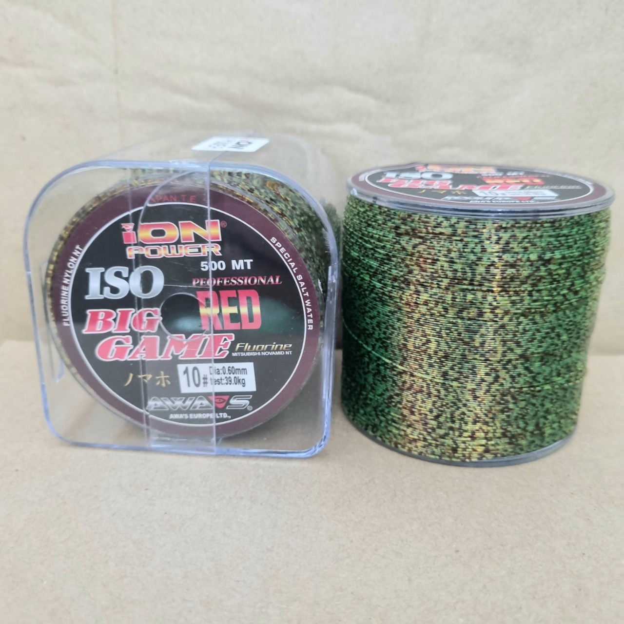 Cước câu cá ion power 500m 3D siêu bền siêu khỏe