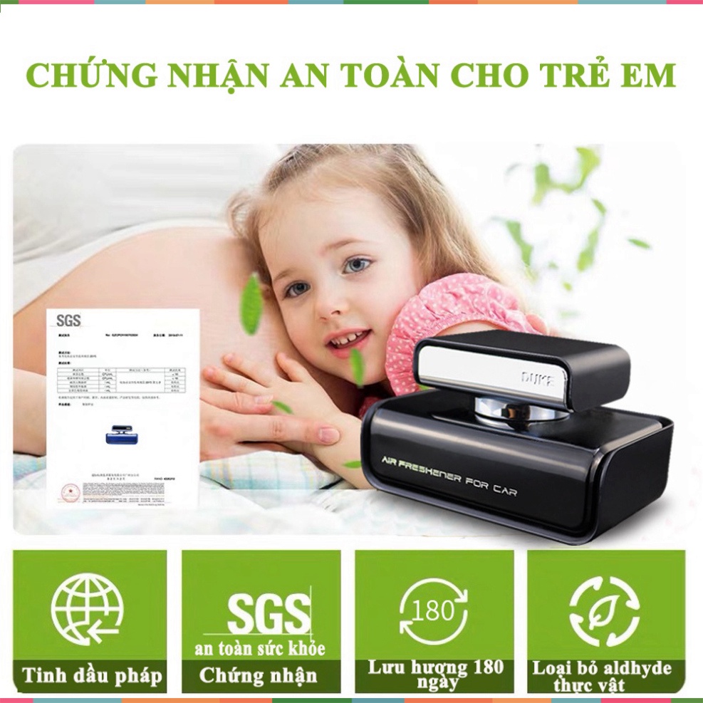 Nước hoa Duke mẫu mới - Nước hoa đặt taplo ô tô