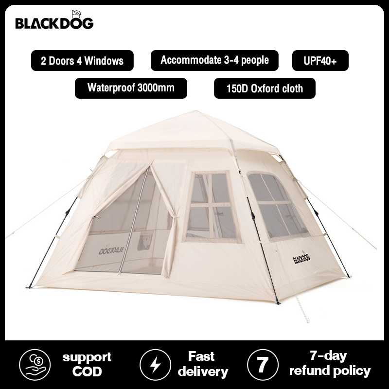 Blackdog COD free shipping lều cắm trại 4 người di động ngoài trời cắm