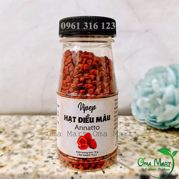 Hạt điều màu Vipep 70g