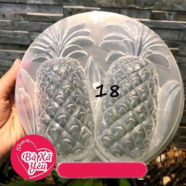 Khuôn rau câu trái thơm 20cm