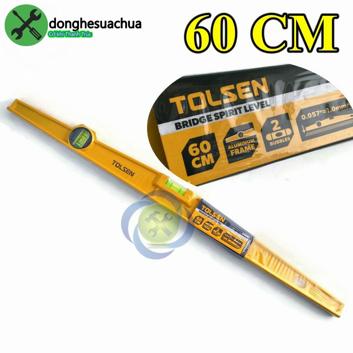 Thước thủy 600mm tolsen 35061 nhôm