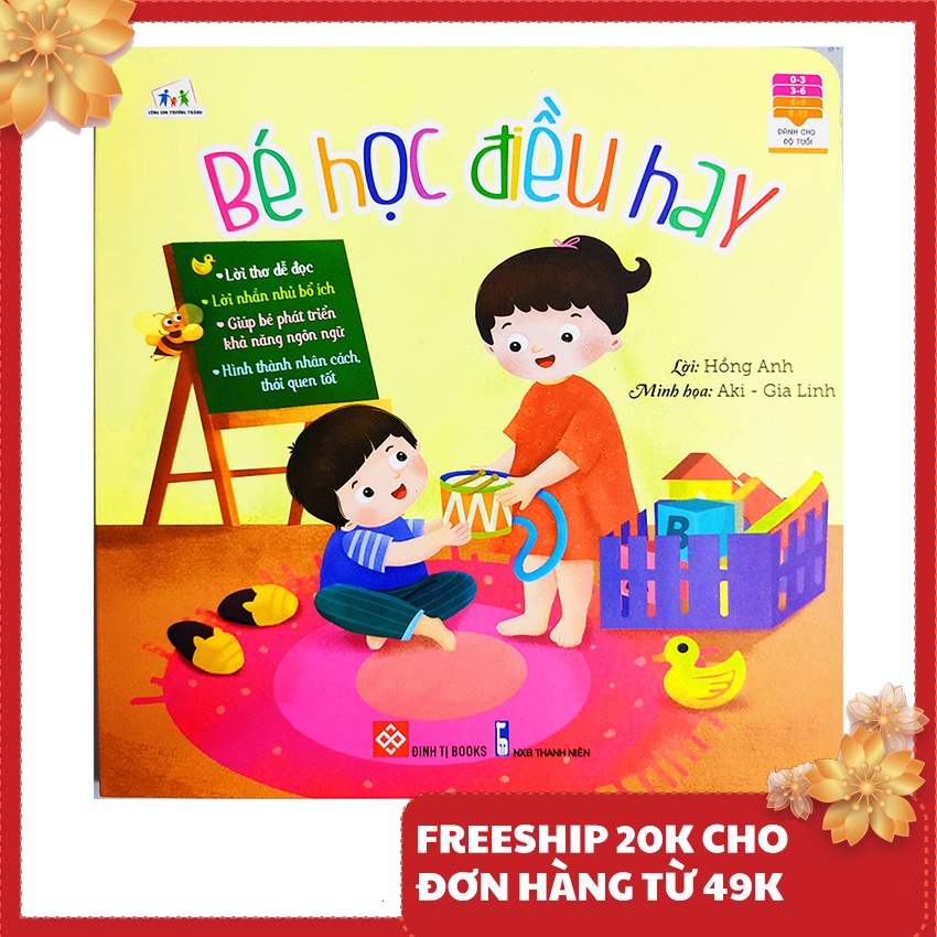 Sách cho bé - Bé học điều hay