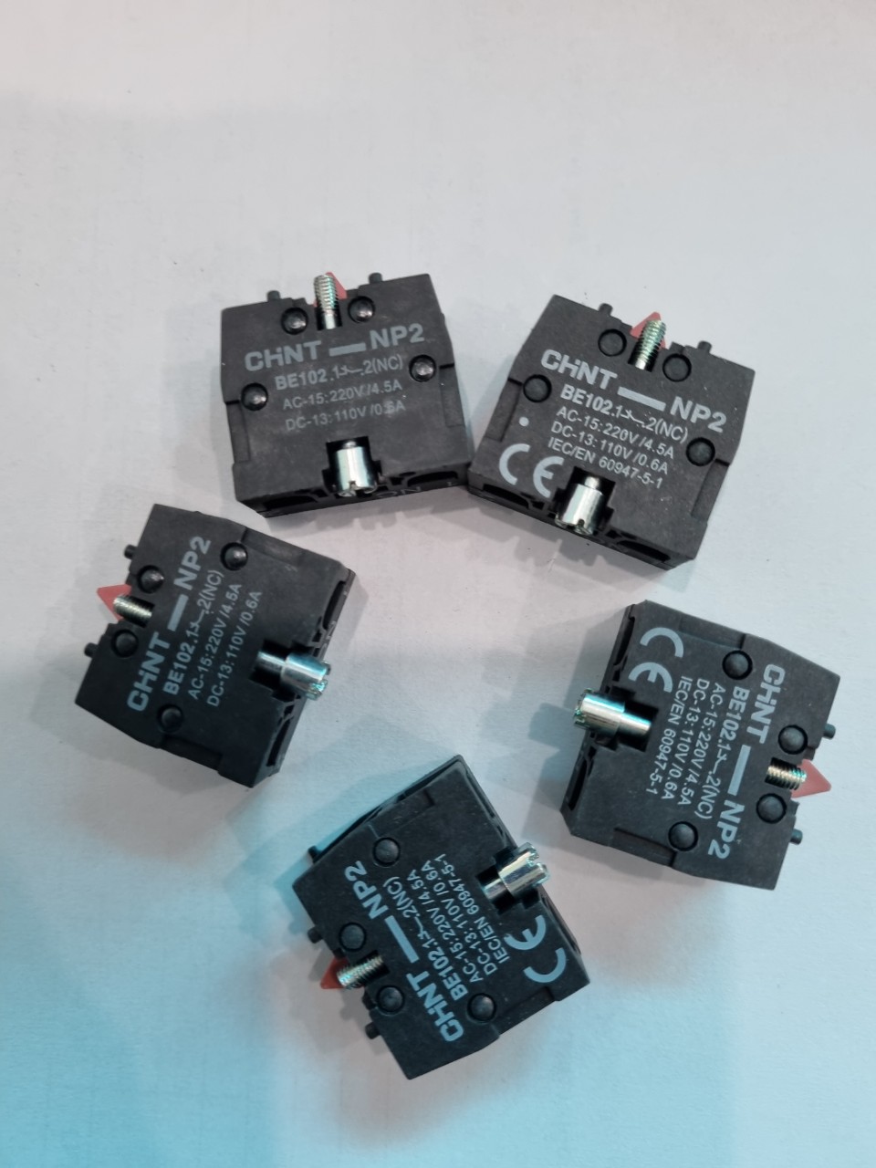Tiếp  điểm phụ nút ấn công tắc No, NC