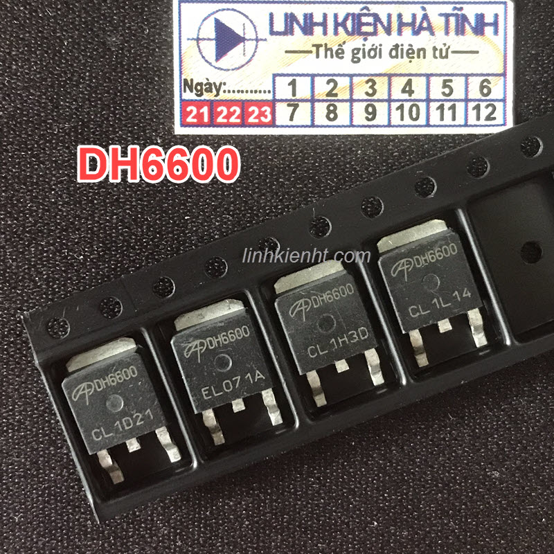 Túi 3 con igbt dh6600 to-252 5a 650v