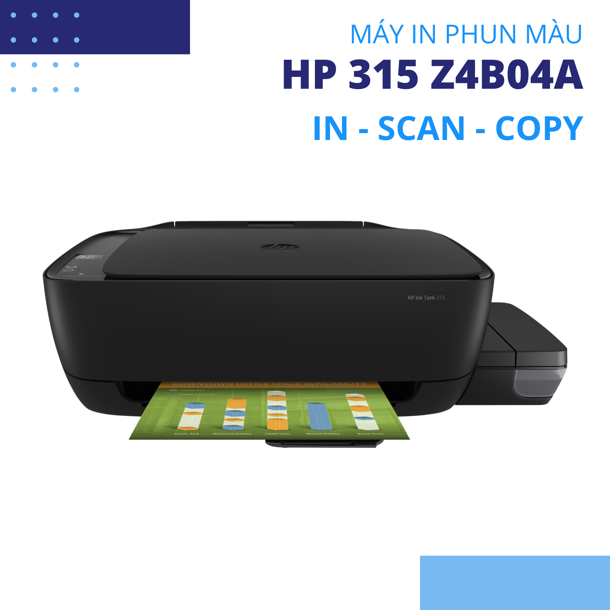 Máy in phun màu Canon Pixma iP2770, kết nối USB, bảo hành 12 tháng