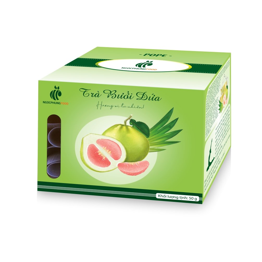 Trà Bưởi - Dứa (lá dứa)