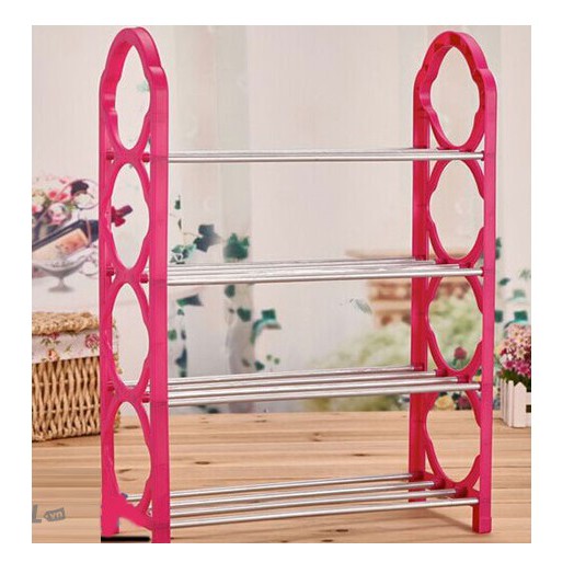 Kệ để giày dép 4 tầng thanh thép