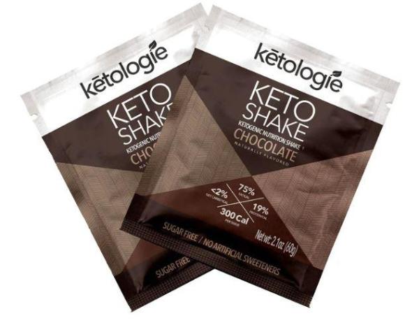 [KETO] Gói đồ uống Chocolate Ketologie Shake 60g bổ sung 75% chất béo, tiện lời cho người ăn Keto cao cấp