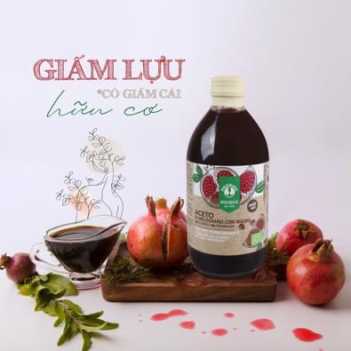 Giấm Lựu hữu cơ (Có giấm cái) ProBios 500ml