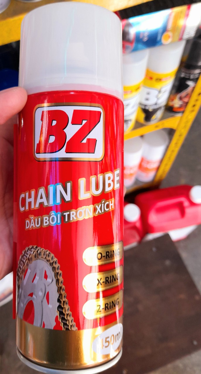 [HCM][ BZ BÔI TRƠN SÊN ] BZ CHAIN LUBE 450ML - BÁM DÍNH DẠNG TƠ NHỆN